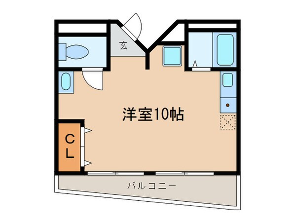 八事ベルハウスの物件間取画像